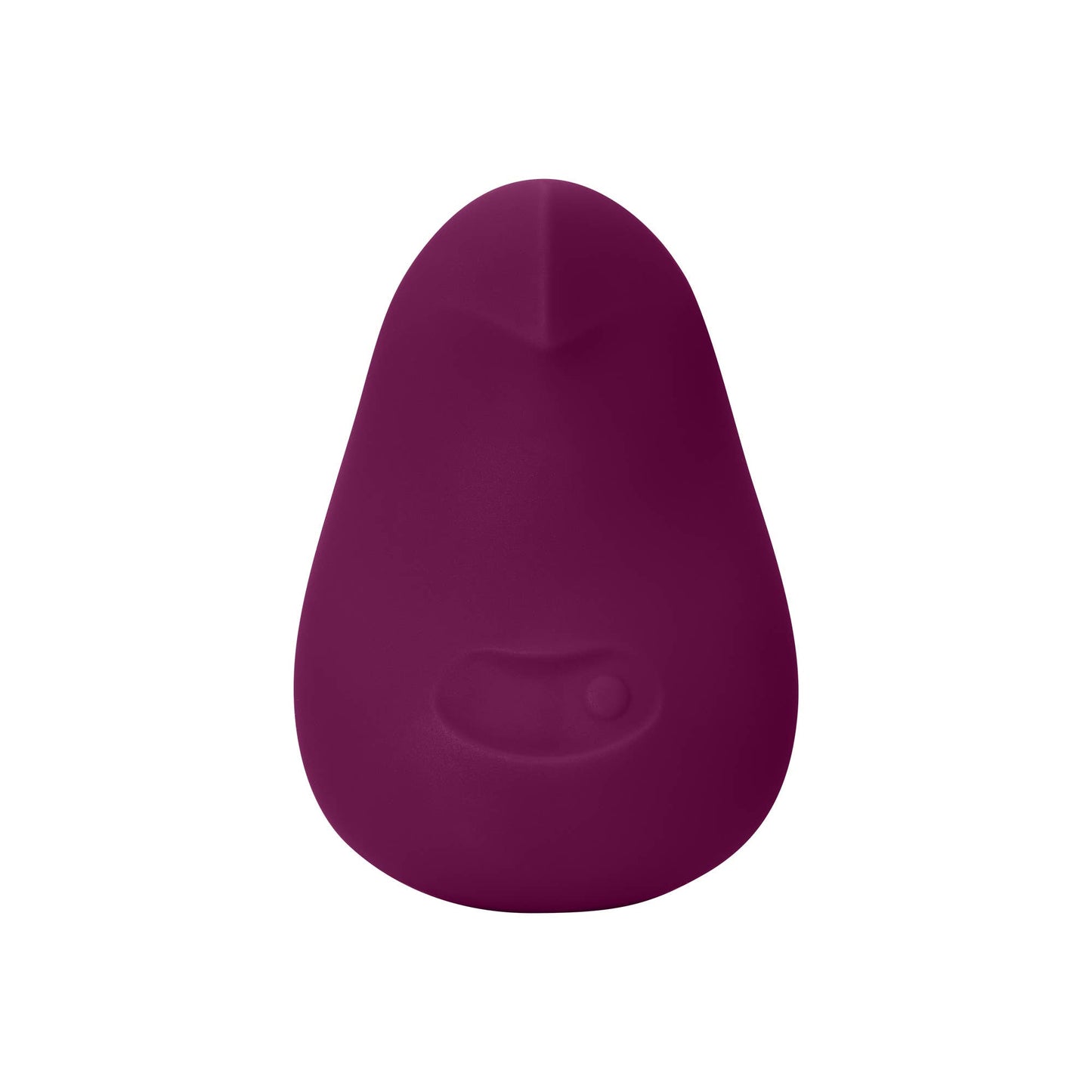 Pom Vibrator - Ice | Flexible Palm Clitoral Massager: Plum