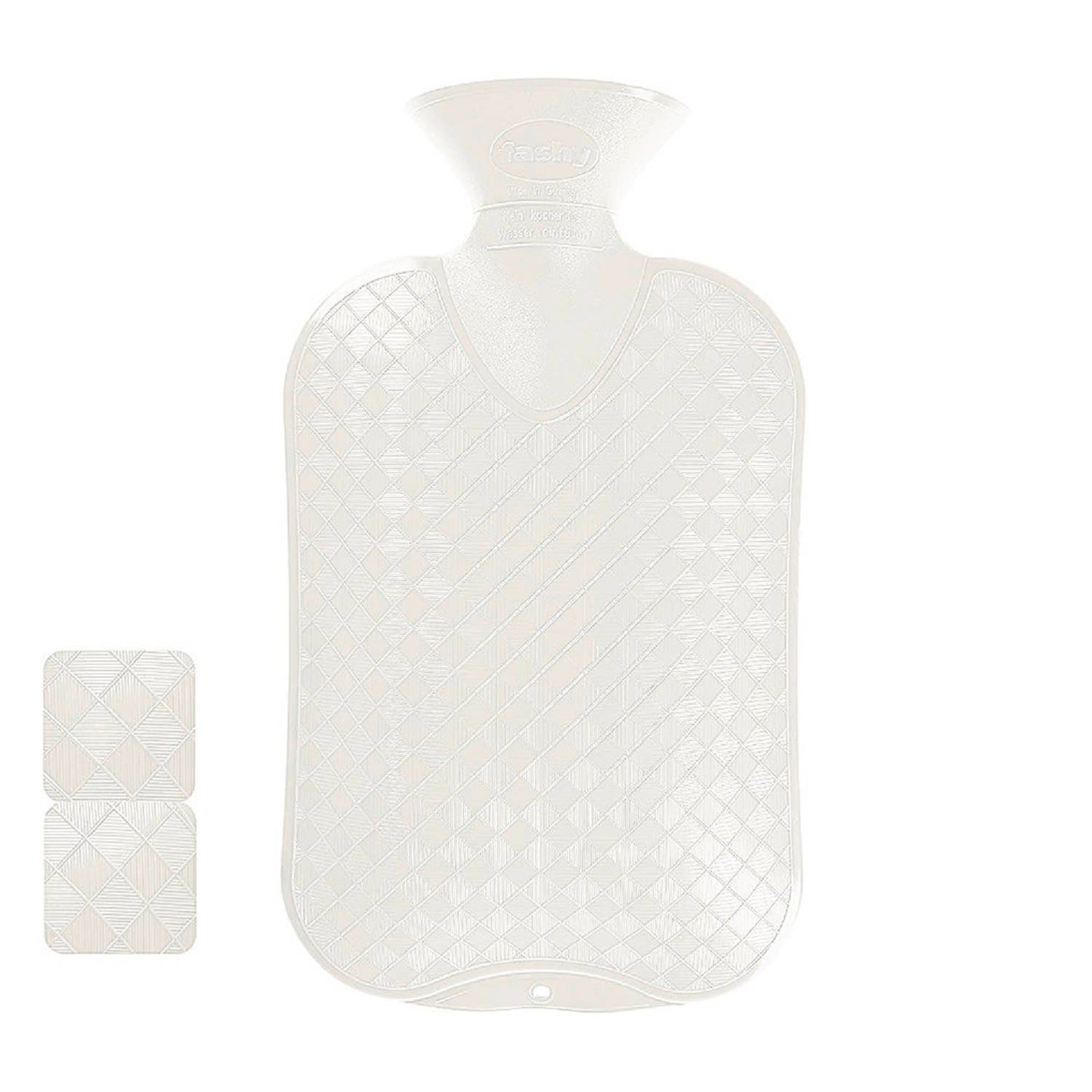 Hot Water Bottle Crossbreed White Cover: White / SHEEPSKIN