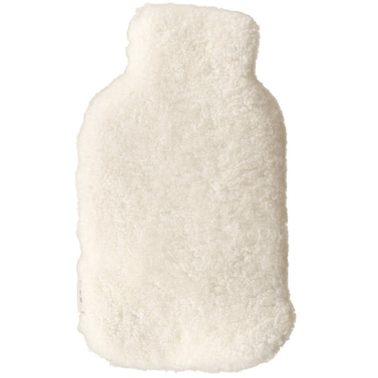 Hot Water Bottle Crossbreed White Cover: White / SHEEPSKIN