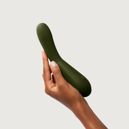 Spot - sex toy, 5-speed vibrator, green, adult gifts.
