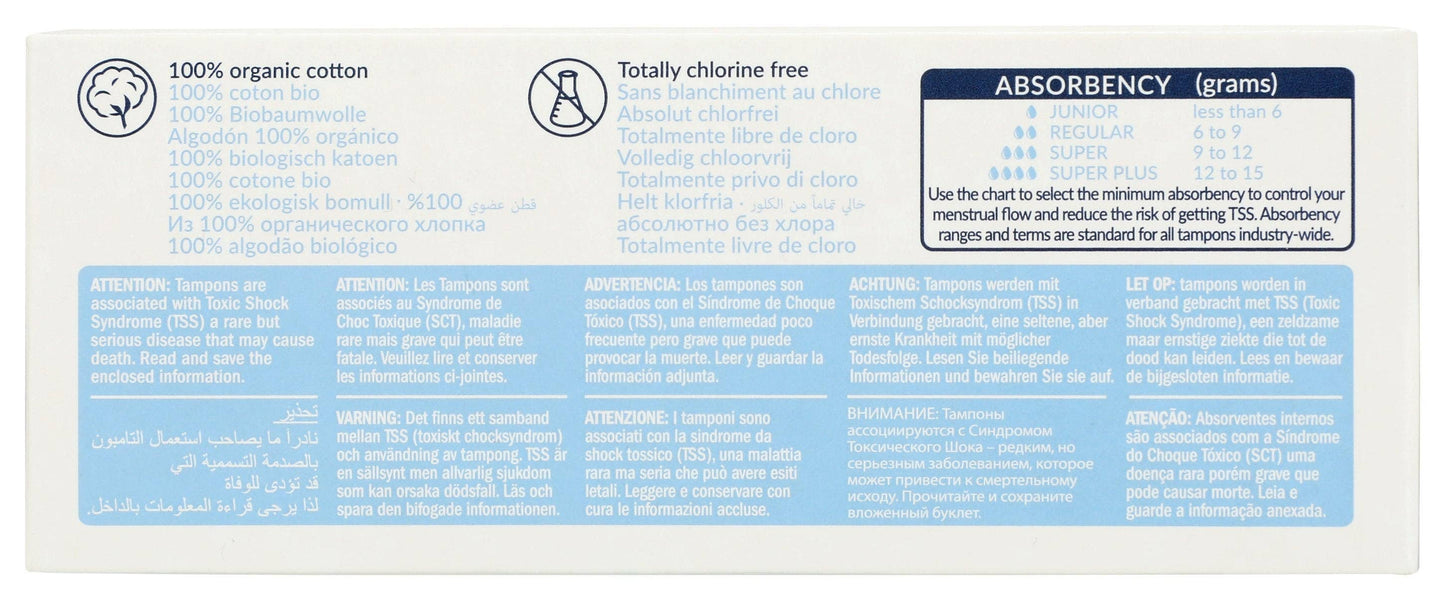 NATRACARE TAMPON SUP NON APP - Case of 3