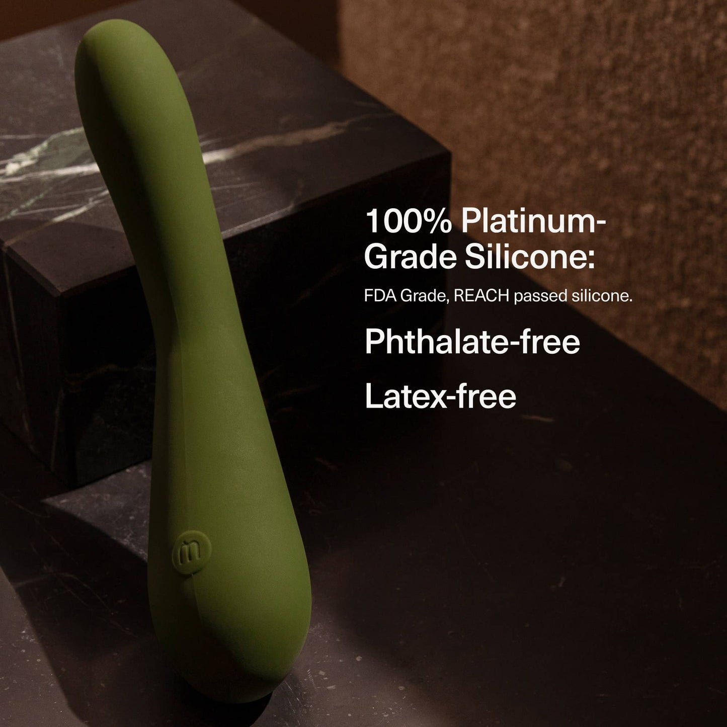 Spot - sex toy, 5-speed vibrator, green, adult gifts.